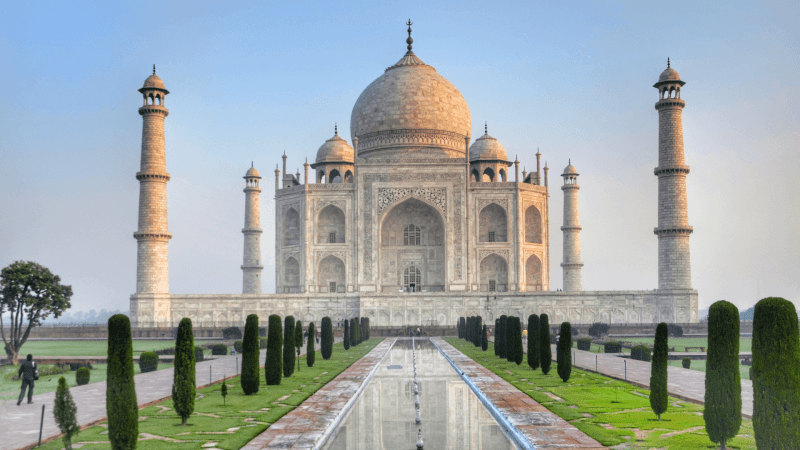 Image of Taj Mahal in India