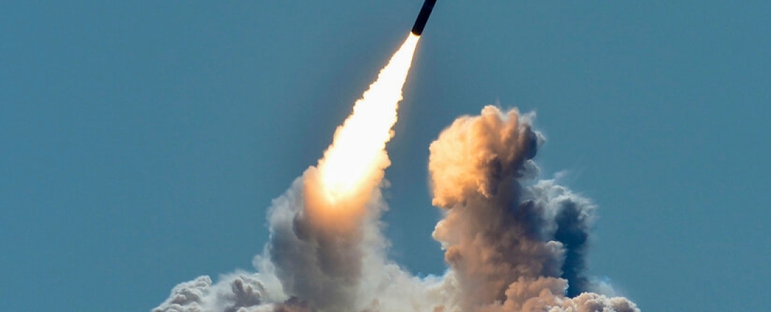 nuclear missile launch at sea