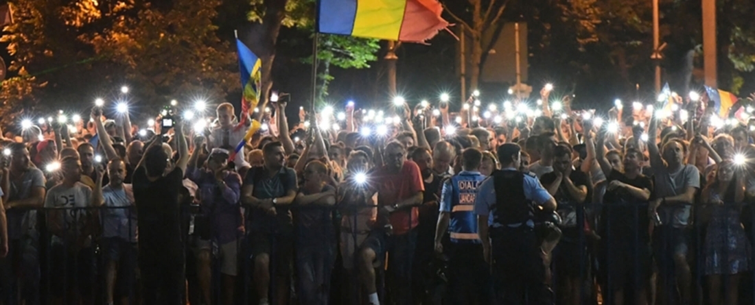 Romania protest
