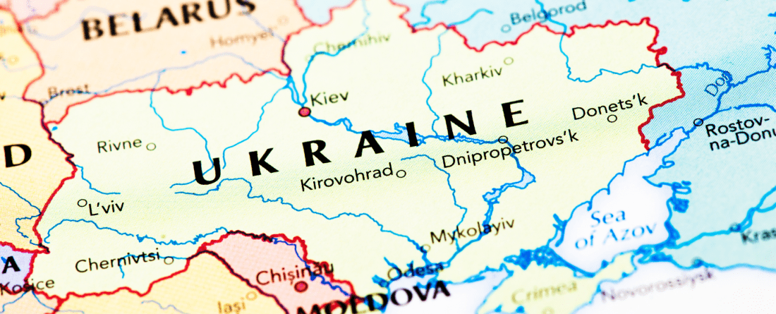 Map of Ukraine