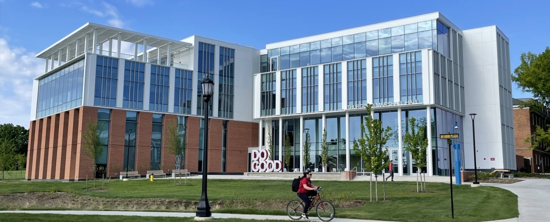 Thurgood Marshall Hall at UMD School of Public Policy