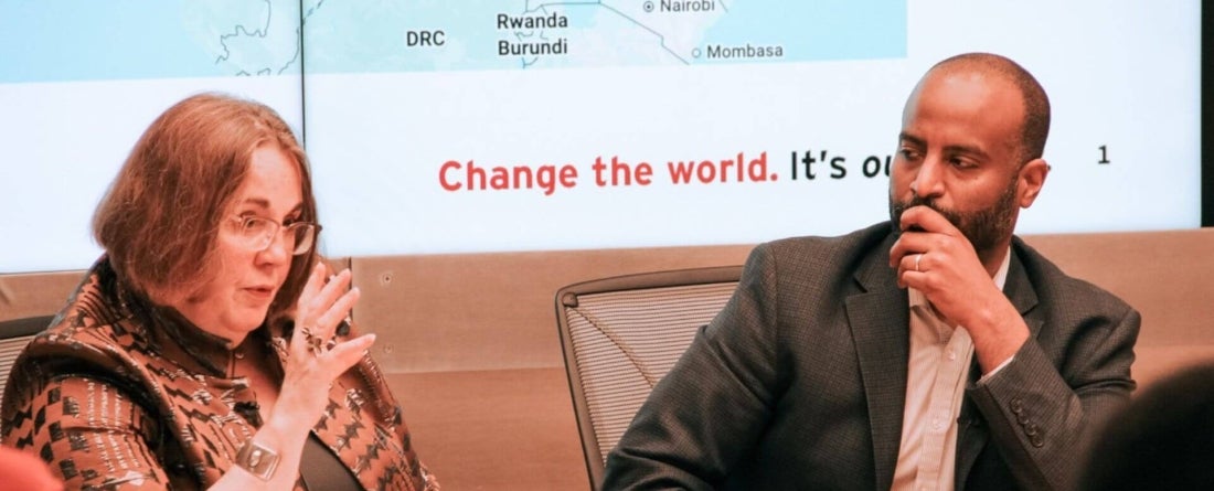 former USG diplomat talks with Michael Woldemariam